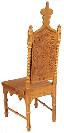 Chair with family arms